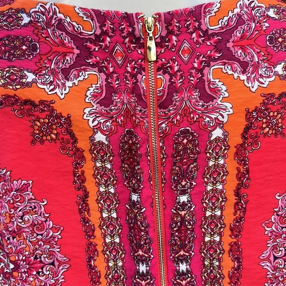 Laundry By Shelli Segal Women’s Pink Patterned Women's Dress Size 12 - Picture 7 of 11